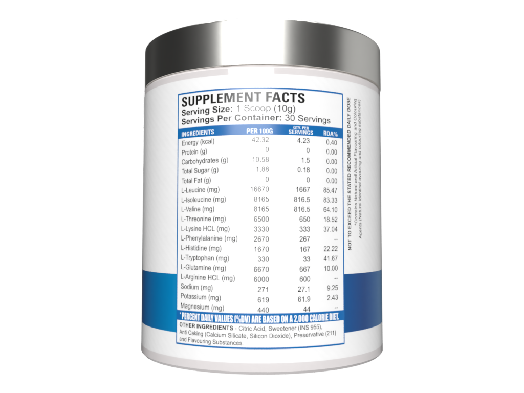 Muscle Basix BCAA +EAA 300 Gm.