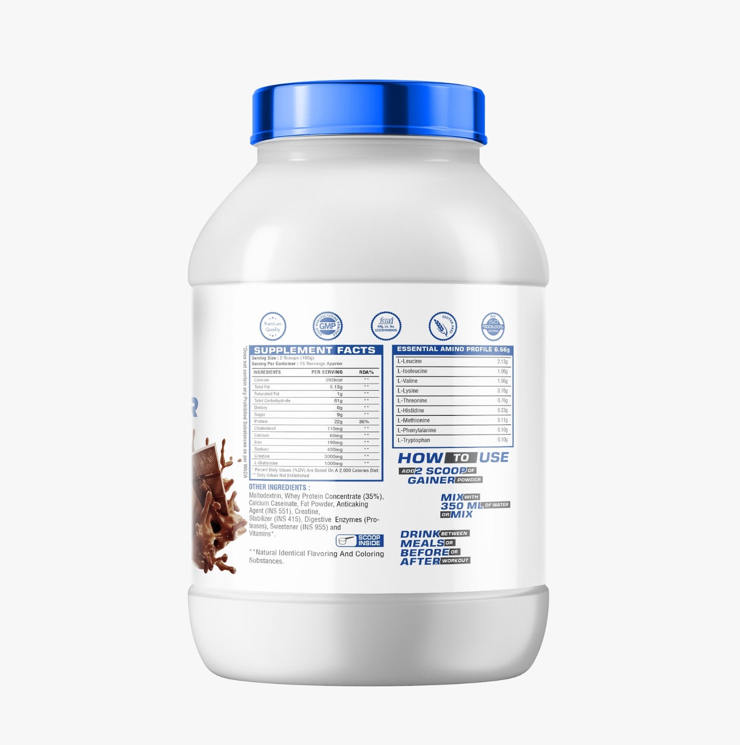 Muscle Basix Nitro Mass Gainer