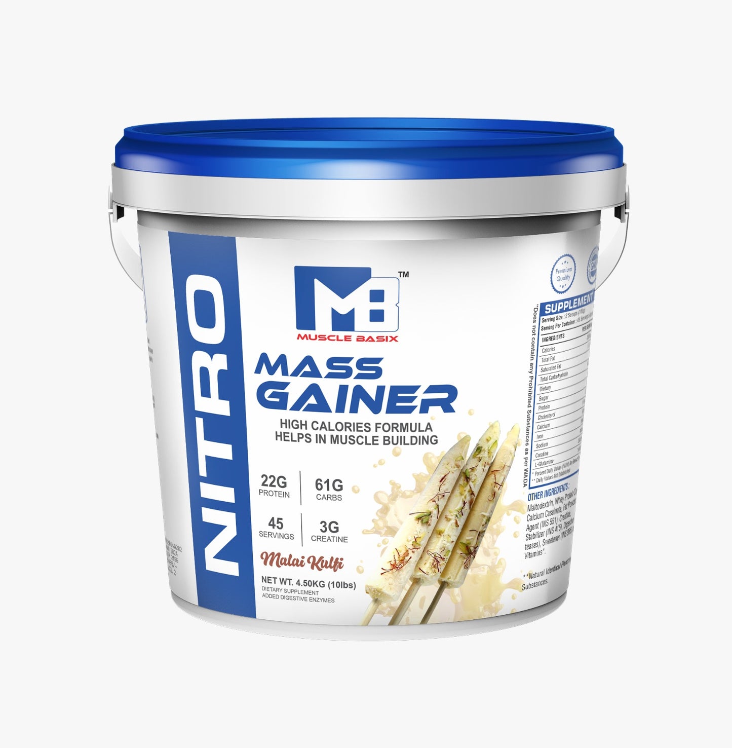 Muscle Basix Nitro Mass Gainer