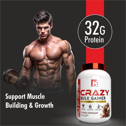 Muscle Basix Crazy Bulk Gainer