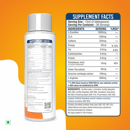Muscle Basix L-carnitine 3500mg