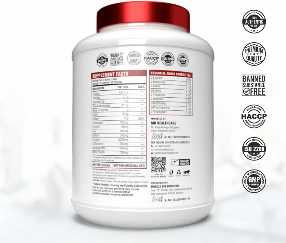 Muscle Basix Crazy Bulk Gainer