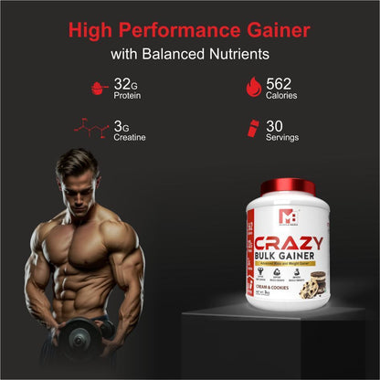 Muscle Basix Crazy Bulk Gainer