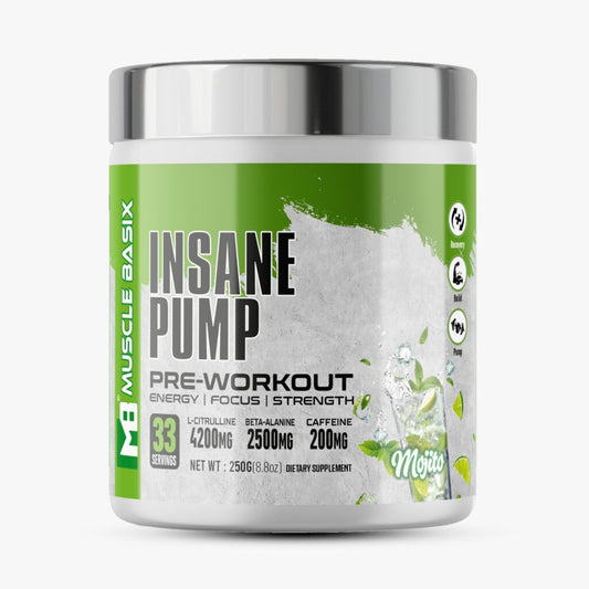 Muscle Basix Insane Pump Pre Workout 250 gm
