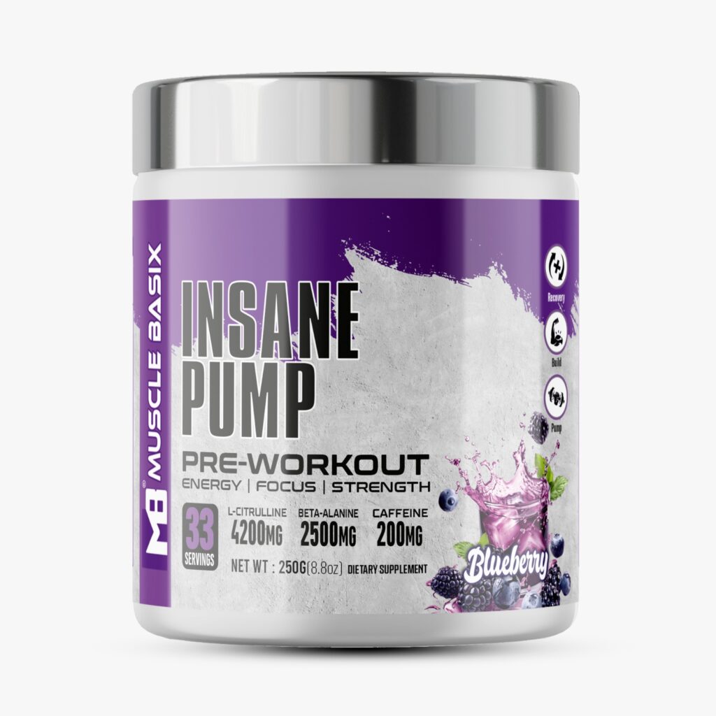 Muscle Basix Insane Pump Pre Workout 250 gm