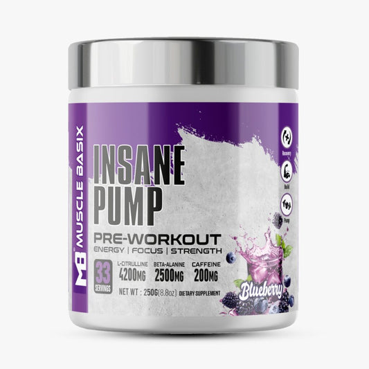 Muscle Basix Insane Pump Pre Workout 250 gm