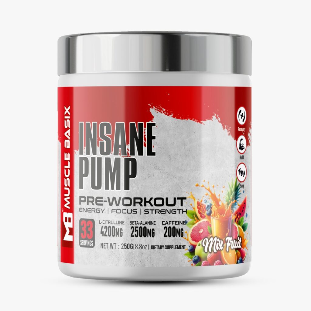Muscle Basix Insane Pump Pre Workout 250 gm