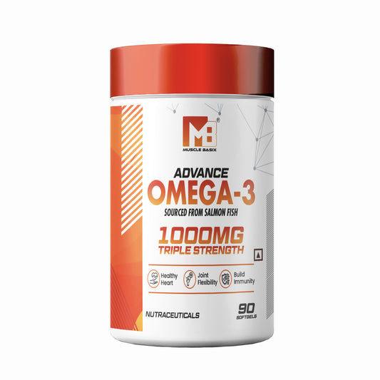 Muscle Basix Advance Omega-3 Double Strength 1000 mg 60softgel