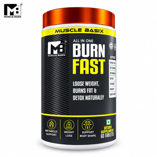 Muscle Basix Burn Fast 60tab