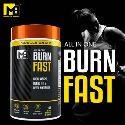 Muscle Basix Burn Fast 60tab