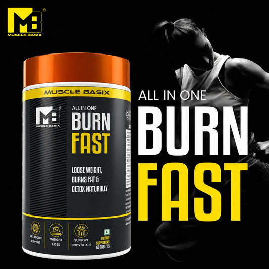 Muscle Basix Burn Fast 60tab