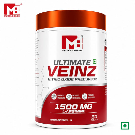 Muscle Basix Ultimate Veinz L-Arginine 60tab