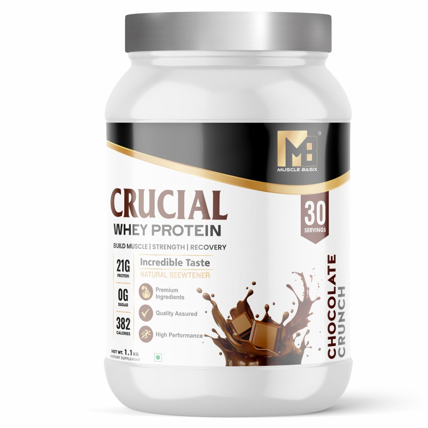 Muscle Basix Crucial Whey Protein