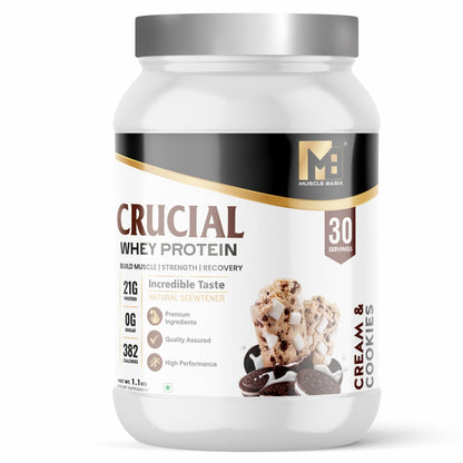 Muscle Basix Crucial Whey Protein