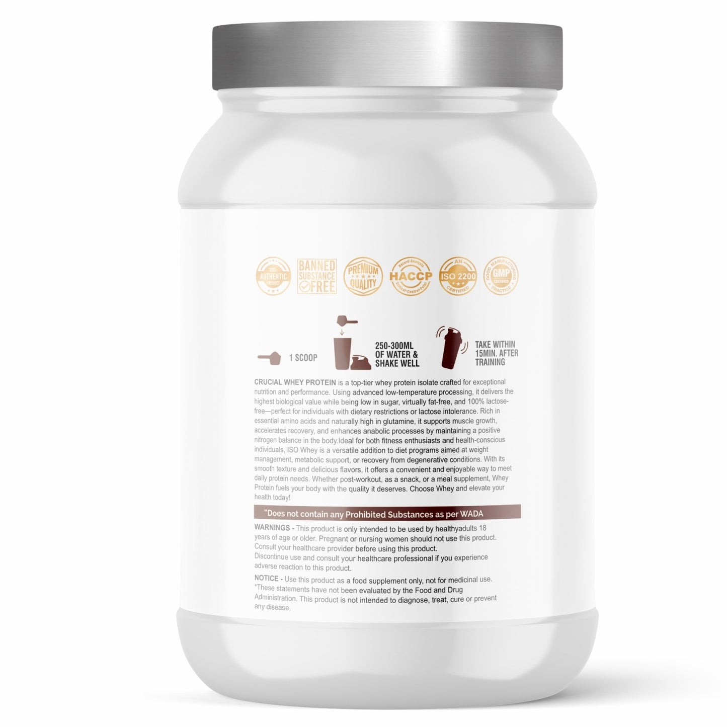 Muscle Basix Crucial Whey Protein