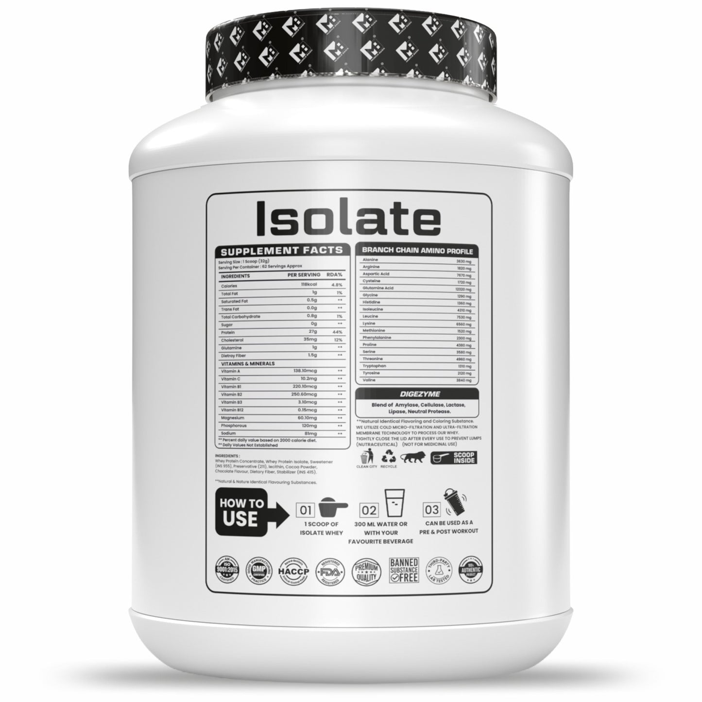 Muscle Basix Isolate Whey Protein