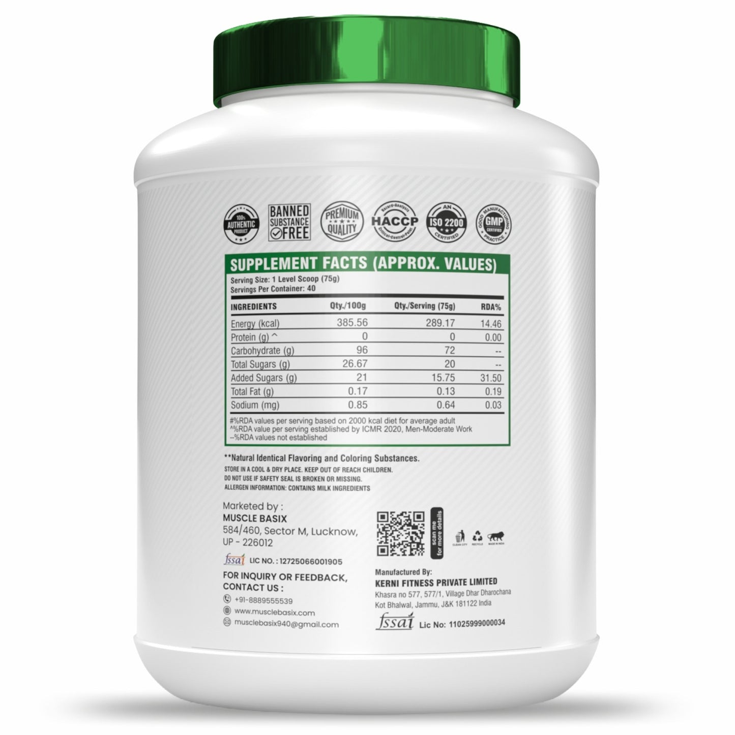 Muscle Basix Super Carb