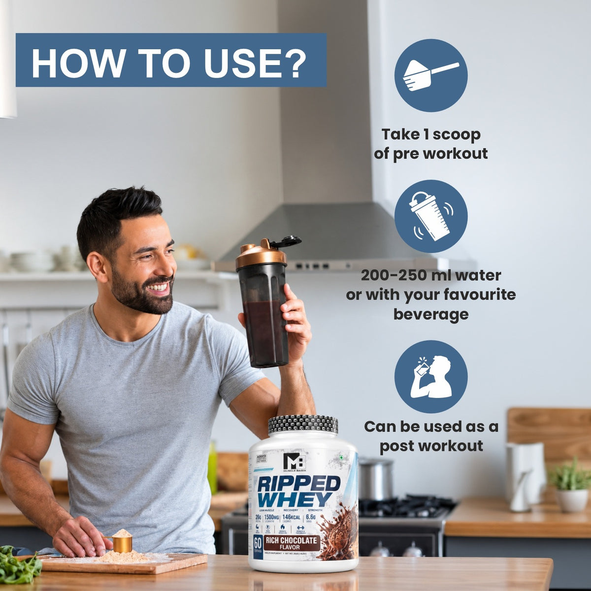 Muscle Basix Ripped Whey