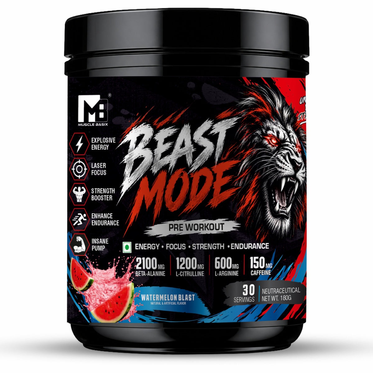 Muscle Basix Beast Mode Pre Workout