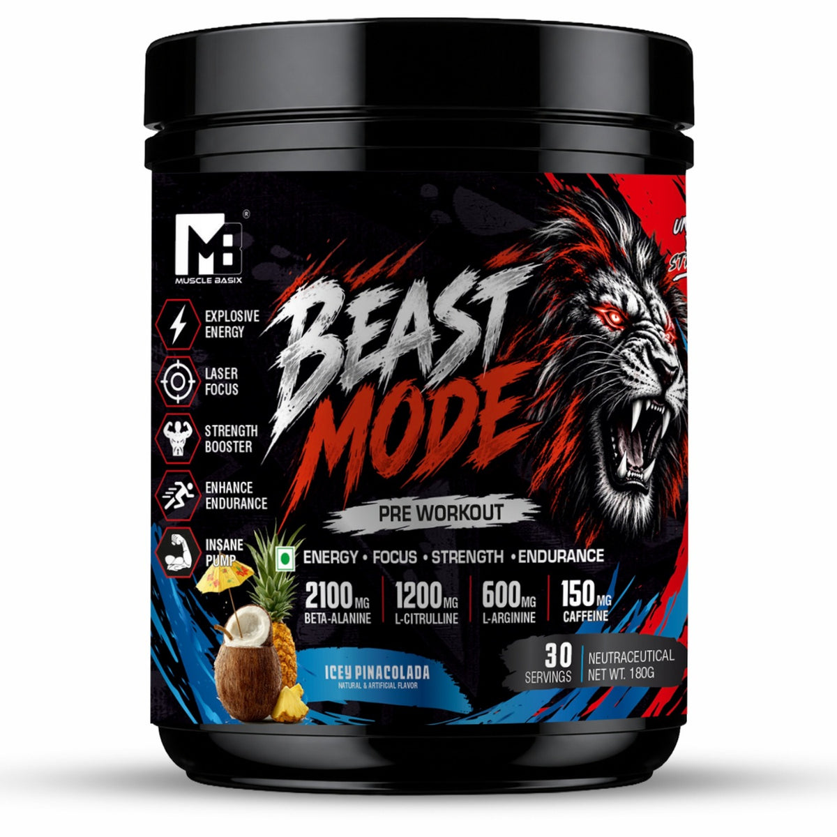 Muscle Basix Beast Mode Pre Workout
