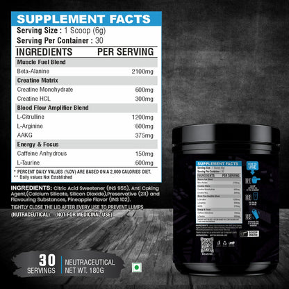 Muscle Basix Beast Mode Pre Workout