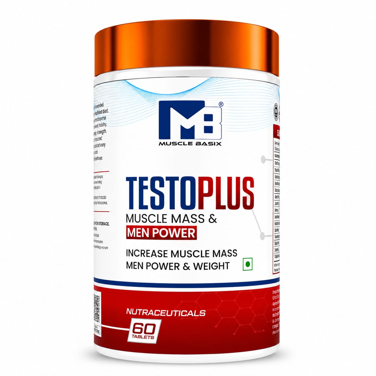 Muscle Basix Testo Plus 60tab