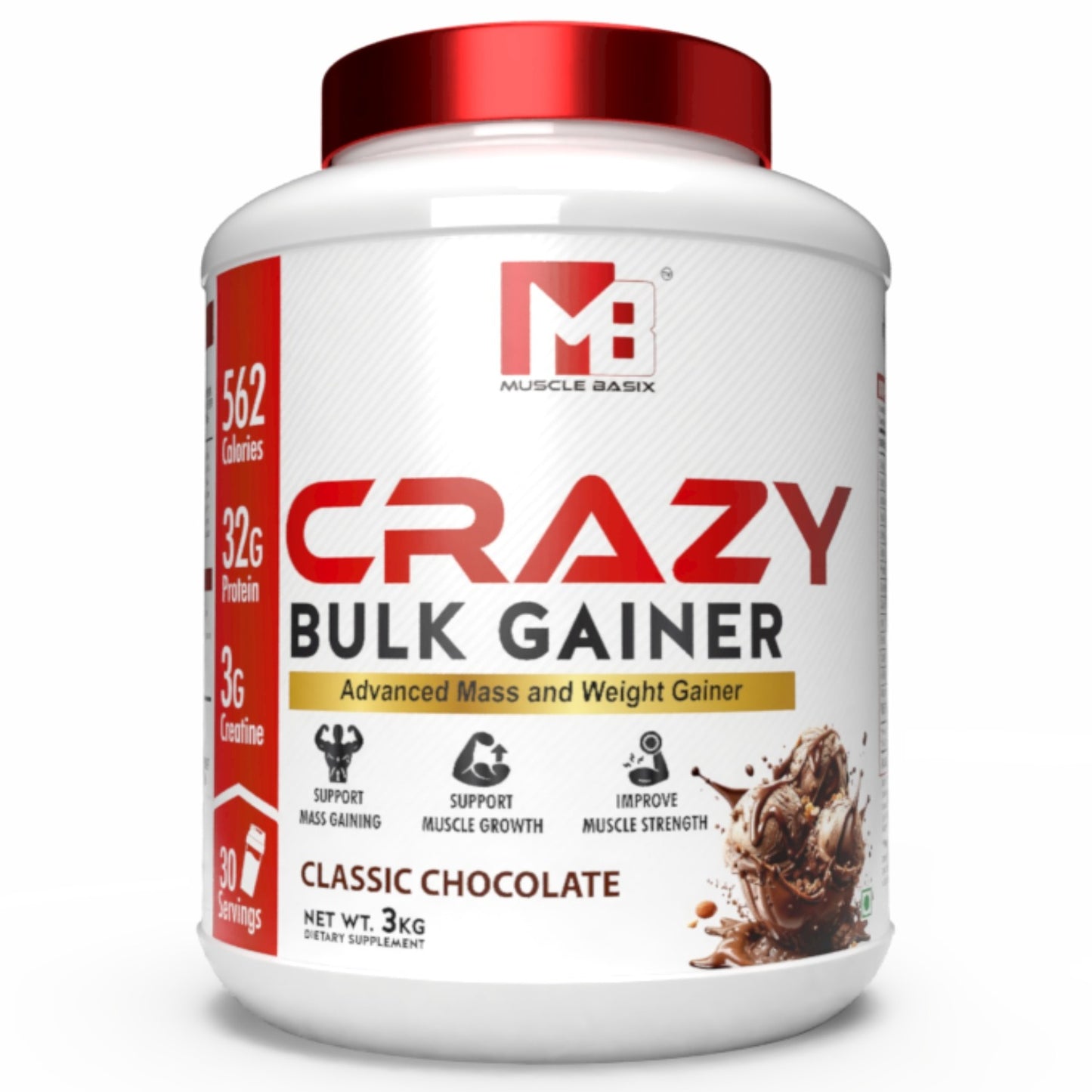 Muscle Basix Crazy Bulk Gainer