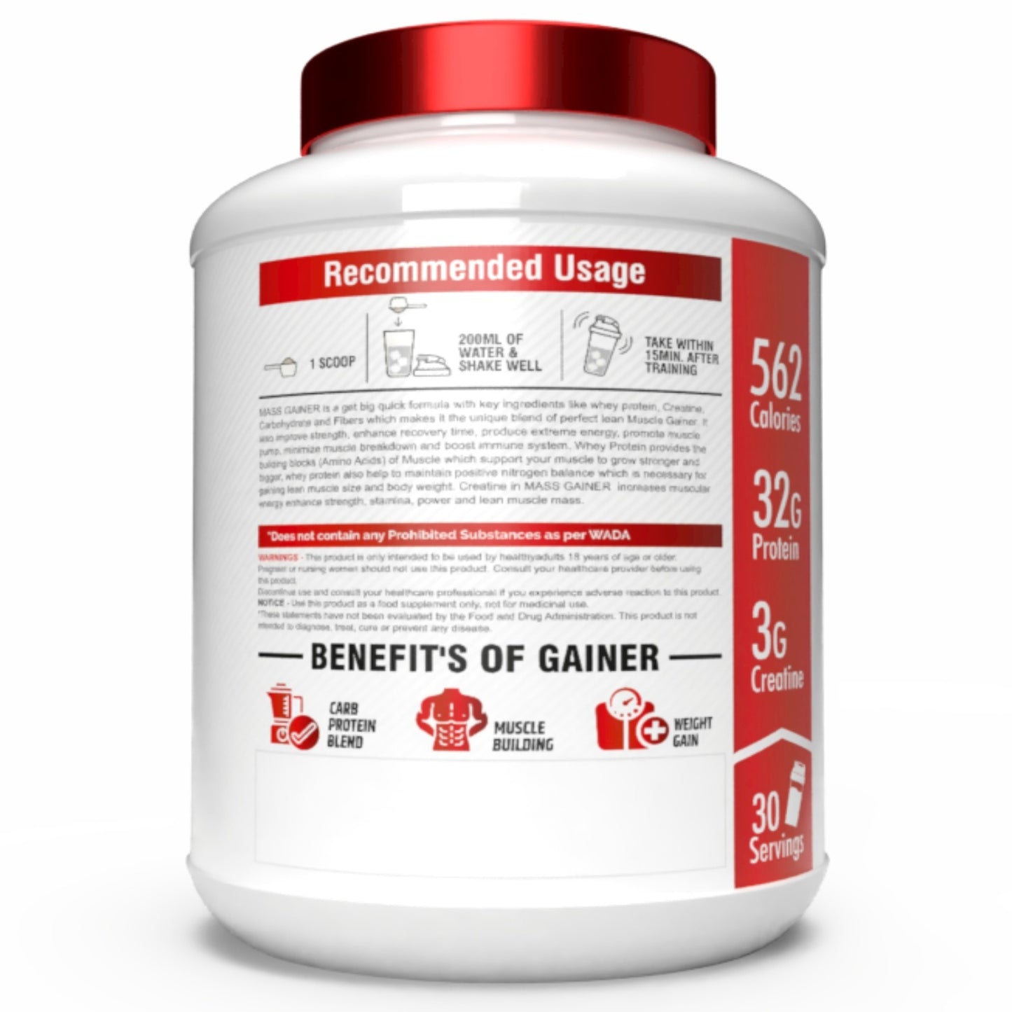 Muscle Basix Crazy Bulk Gainer