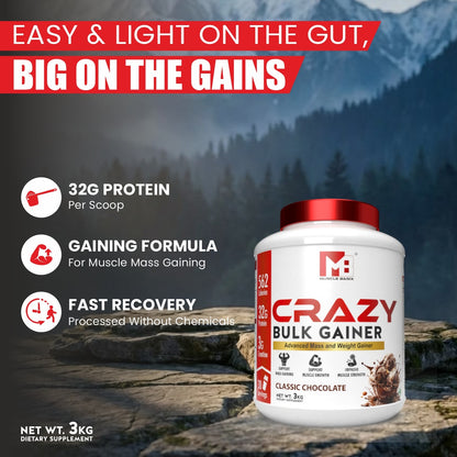Muscle Basix Crazy Bulk Gainer