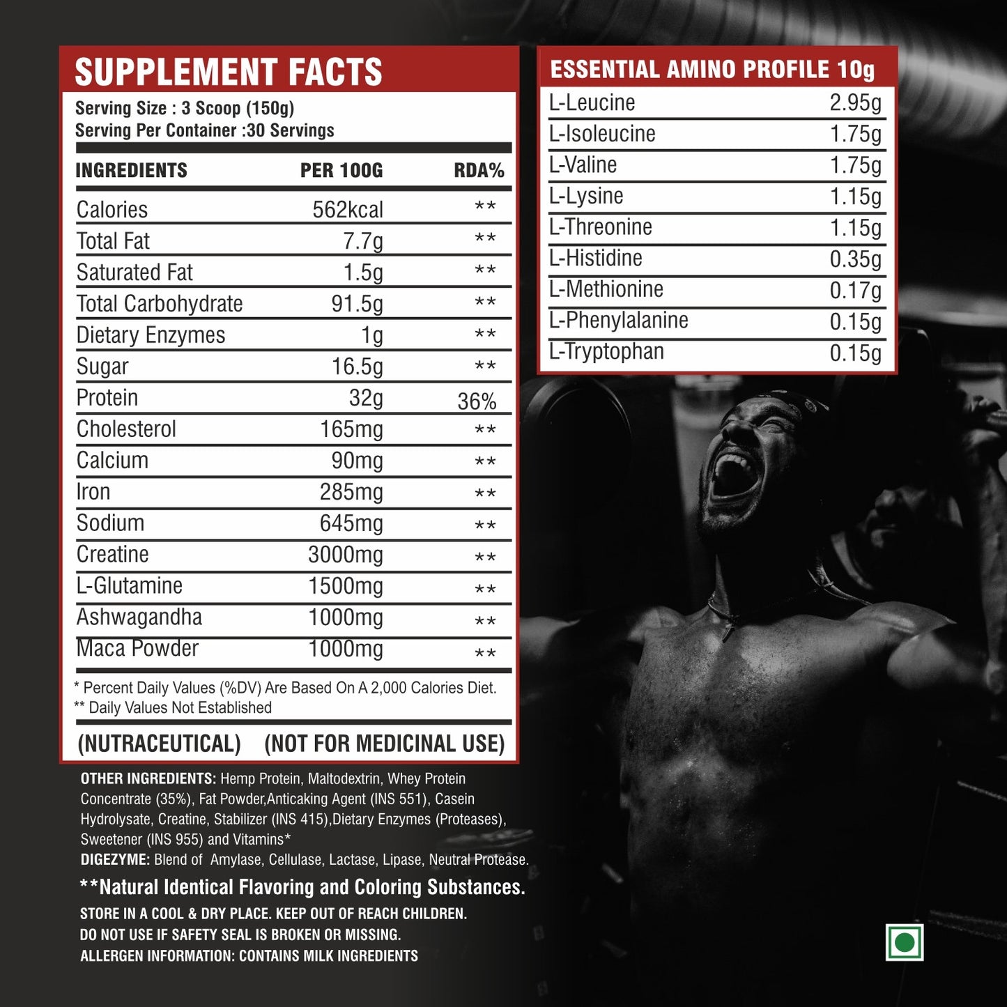 Muscle Basix Crazy Bulk Gainer