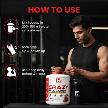 Muscle Basix Crazy Bulk Gainer