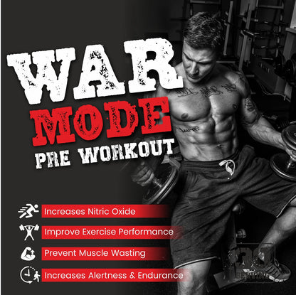 Muscle Basix War Mode Pre Workout 240g.