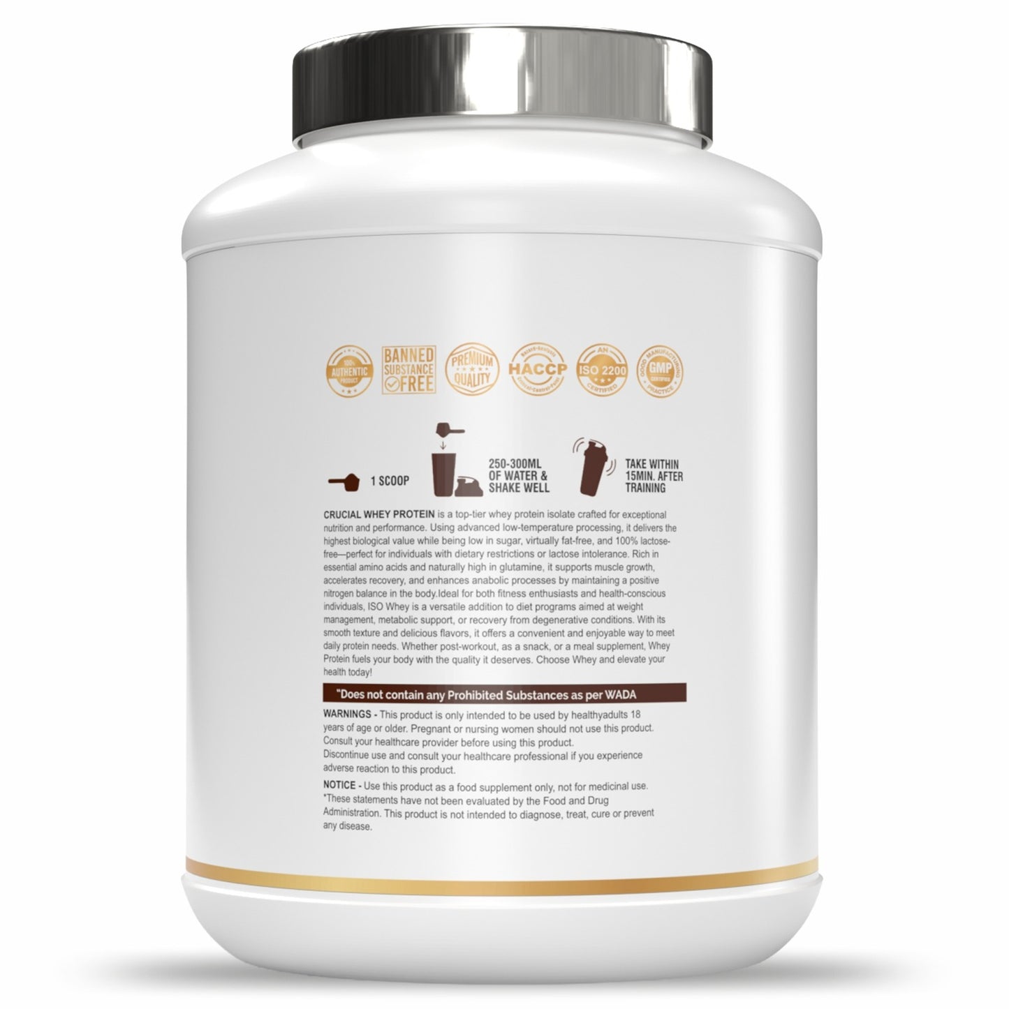 Muscle Basix Crucial Whey Protein
