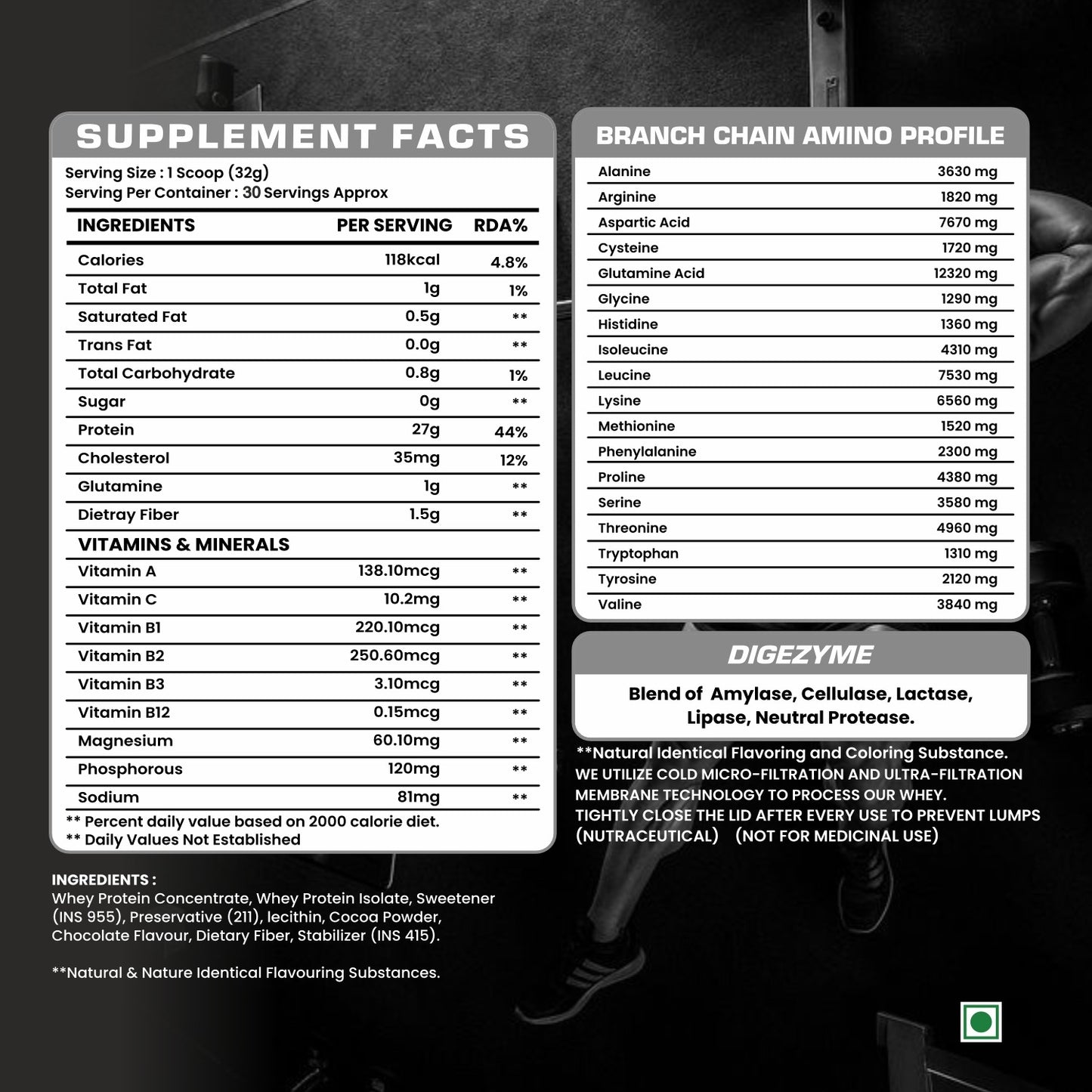 Muscle Basix Isolate Whey Protein