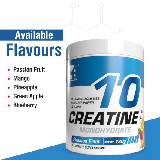 Muscle Basix Creatine monohydrate 210g.