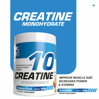 Muscle Basix Creatine monohydrate 210g.