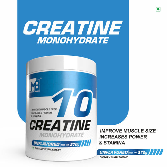 Muscle Basix Creatine Unflavored  270g.