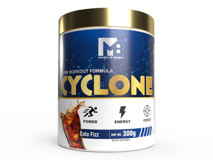 Muscle Basix Cyclone Pre Workout 300Gm.
