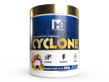 Muscle Basix Cyclone Pre Workout 300Gm.