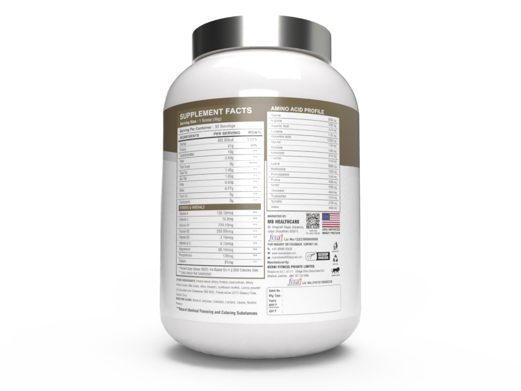 Muscle Basix Crucial Whey Protein