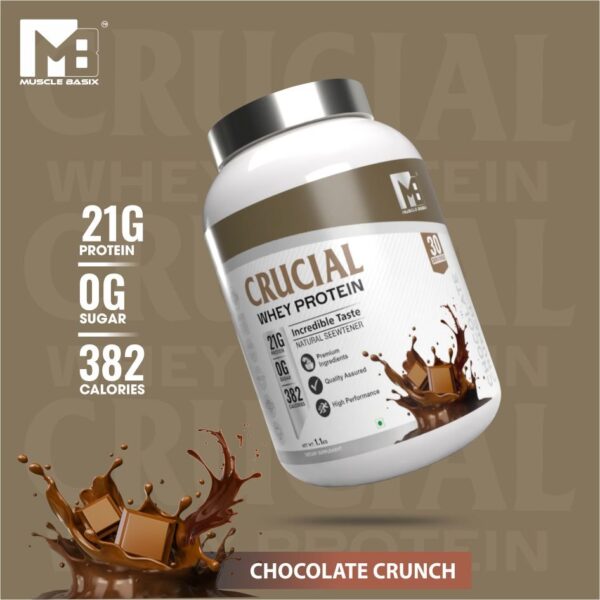 Crucial Whey Protein | 21g Protein | 382kCal Energy - Image 2