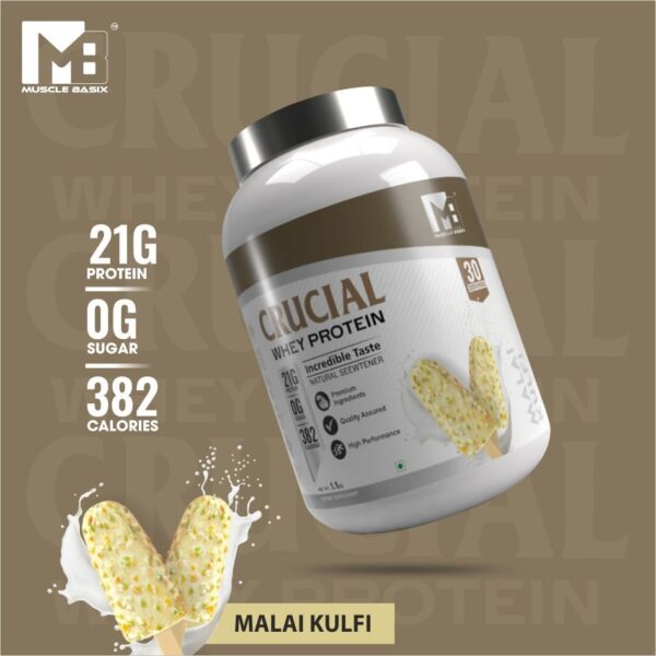 Crucial Whey Protein | 21g Protein | 382kCal Energy - Image 3