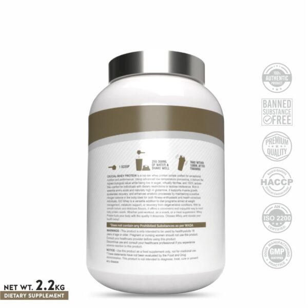 Crucial Whey Protein | 21g Protein | 382kCal Energy - Image 5